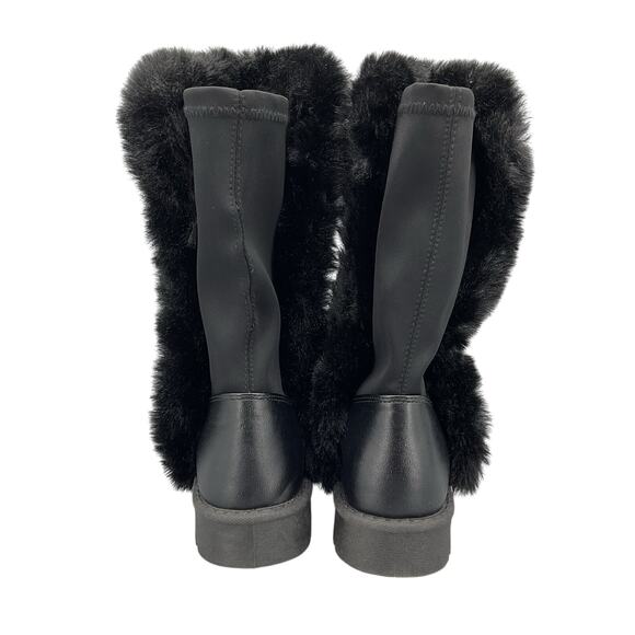 NEW Journee Collection Women’s Cleeo Winter Boots Black Size 7 - Picture 4 of 11